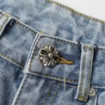 Jeans Chrome Hearts Multicolor Cross Patch - Image 8