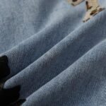 Jeans Chrome Hearts Multicolor Cross Patch - Image 9