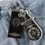 Jeans Chrome Hearts Multicolor Cross Patch - Image 12
