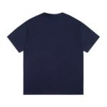 Gucci T-shirt GG Logo Print Navy - Image 2