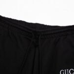 Shorts Gucci Stripe Logo Black - Image 5