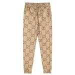 Pants Gucci Monogram Beige Joggers - Image 2