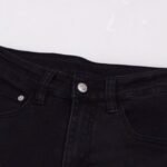 Jeans Balenciaga Logo Waistband Black - Image 4