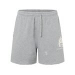 Shorts Balenciaga Logo Grey
