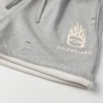 Shorts Balenciaga Logo Grey - Image 5