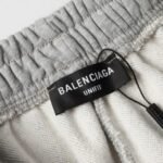Shorts Balenciaga Logo Grey - Image 7