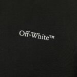 T-shirt Off-White Milan Graphic Back Black Oversized - Image 4