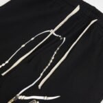 Pants Denim Tears Wishbone Skeleton Print Black - Image 4