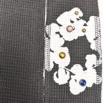 Durag Denim Tears Floral Embellished Black - Image 2
