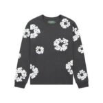 Denim Tears Rhinestone Cotton Wreath Thermal Vintage Black