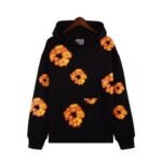 Hoodie Denim Tears x Offset Set Floral Print Black