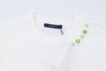 T-Shirt Louis Vuitton LV Monogram Print White - Image 3