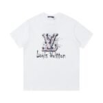 T-Shirt Louis Vuitton LV Paint-Splatter White