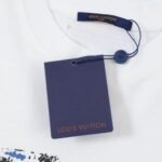 T-Shirt Louis Vuitton LV Paint-Splatter White - Image 6