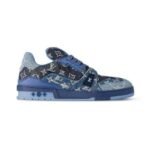 Louis Vuitton Trainer Monogram Denim Blue