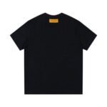 T-shirt Louis Vuitton LV Black Graphic Logo - Image 2