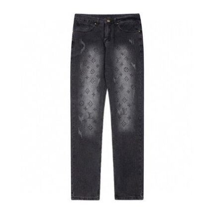 Louis Vuitton LV Faded Monogram Denim Pants