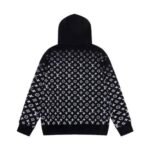 Hoodie Louis Vuitton LV Black Monogram Gradient - Image 2