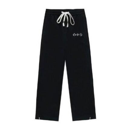 Pants Louis Vuitton Black Drawstring