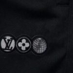 Pants Louis Vuitton Black Drawstring - Image 3