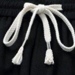 Pants Louis Vuitton Black Drawstring - Image 5