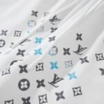Shorts Louis Vuitton LV White Blue Monogram - Image 4