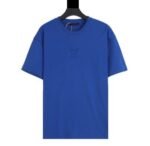 T-shirt Louis Vuitton LV Blue Embroidered Logo