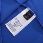 T-shirt Louis Vuitton LV Blue Embroidered Logo - Image 5