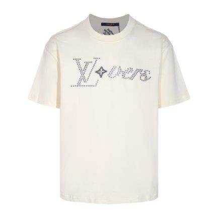 IMG7025 T-shirt Louis Vuitton LV Lovers White - Image 1