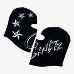 Balaclava Corteiz Ski Mask Black/White - Image 2
