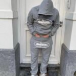 Hoodie Corteiz Alcatraz Gray - Image 2