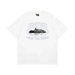 T-shirt Corteiz Rules The World White