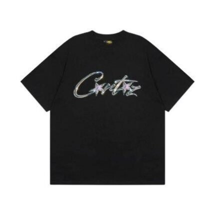 T-shirt Corteiz Chrome Allstarz Black