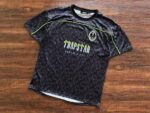 T-shirt Trapstar Football Jersey Black - Image 2
