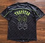 T-shirt Trapstar Football Jersey Black - Image 3