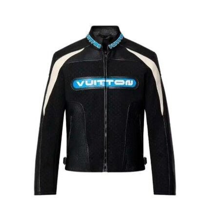 Jacket Louis Vuitton Leather Mix Bik