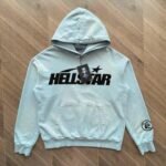 Hoodie Hellstar Sky Blue - Image 2