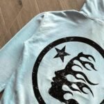 Hoodie Hellstar Sky Blue - Image 7