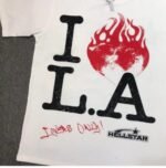 T-shirt Hellstar I Love LA - Image 4