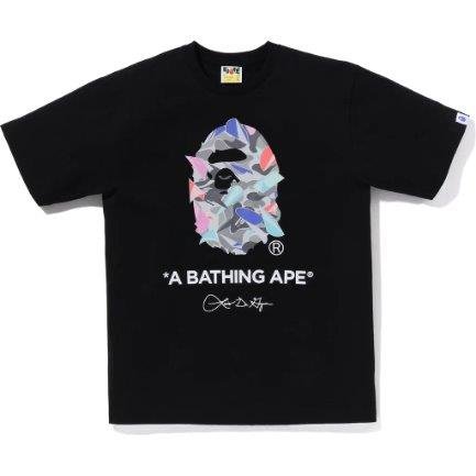IMG7395 T-shirt BAPE x LDG Ape Head - Image 1