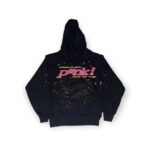 Hoodie Sp5der P*NK Black