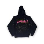 Hoodie Sp5der P*NK Black