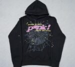 Hoodie Sp5der P*NK Black - Image 2