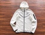 Jacket Nike Tech Fleece White - Image 2