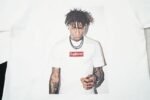 T-shirt Supreme NBA Youngboy White - Image 3