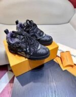 Louis Vuitton Skate Black Swarovski Monogram - Image 4