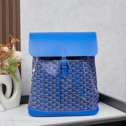 Goyard Alpin MM Backpack Blue Bag