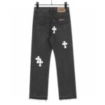 Pants Chrome Hearts Jeans Cross Patches - Image 2