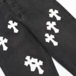 Pants Chrome Hearts Jeans Cross Patches - Image 3