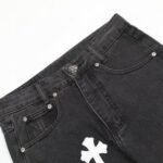 Pants Chrome Hearts Jeans Cross Patches - Image 4